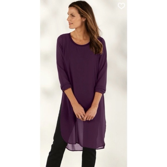 Soft Surroundings Tops - Soft Surroundings Relaxed Elegance Tunic Size L